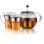 Caffettiera a Pressione Bodum Assam 1L Vetro Borosilicato con Filtro Acciaio e 2 Tazze