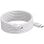 Mars Gaming Mca-100x2 Pack 2 Cables Magnéticos Usb-c 100w 2m Y 1m Trenzado Nylon Blanco