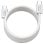 Mars Gaming Mca-100x2 Pack 2 Cables Magnéticos Usb-c 100w 2m Y 1m Trenzado Nylon Blanco
