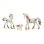 Schleich Bayala Magisches Set 3 Einhörner Flügelfigur Glitzer