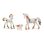 Schleich Bayala Magisches Set 3 Einhörner Flügelfigur Glitzer