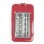 Tostapane Livoo DOD162RC 2 Fette 750W 7 Livelli Rosso