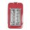 Grille-pain Livoo DOD162RC 2 fentes 750 W 7 niveaux rouge