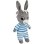 Peluche Jemini Luminou Trotro Fotoluminescente 25 cm (senza pile)