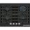 Placa de gas encastrable Bosch Serie 6 60 cm 4 fuegos cristal templado negro