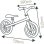 Balancefahrrad Smoby First Bike ultraleicht Metallrahmen - 2 bis 5 Jahre