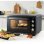 Mini Forno Domo DO808GO 50L 2000W Convecção Temporizador Preto
