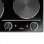 Plaque de cuisson Livoo DOC168N 2500W 2 zones 45cm Noir