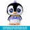 Peluche Pinguino Deluxe Bandai Littlest Pet Shop Multicolore 25 Cm