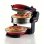 Horno de Pizza Ariete 0927/00 Piedra Refractaria 2 Pizzas 32 cm Rojo