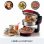 Horno de Pizza Ariete 0927/00 Piedra Refractaria 2 Pizzas 32 cm Rojo