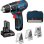 Taladro de percusión Bosch Professional GSB 12V-15 con 2 baterías y cargador