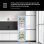 Frigorífico Una Puerta Samsung RR70H39FEVEF No Frost 186cm 387L E Blanco WiFi IA
