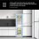 Congelador vertical Samsung Bespoke AI 323L Clase E Blanco