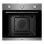 Forno Multifunções Midea MBOG2-M5M80(SS) Limpeza Manual 70L 60cm A Touch Preto