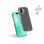 Capa rígida transparente Force Case Feel em plástico anti-impactos para iPhone 17