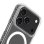 Capa transparente TPU reforçada Force Case Fc Air MagSafe para iPhone 17 Pro Max