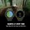 COROS Nomad Bluetooth GPS 1,3" Verde Correa Resina IPX Resistente al agua