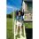 Smoby Life Maison Pilotis Caseta Elevée avec Toboggan 1,50 m et Plateforme