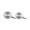 Set 2 Padelle Antiaderenti Livoo MEN124GR Ø24/28cm Alluminio Induzione