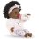 Muñeca Corolle Bébé Calin Caroline 30 cm Ojos Durmientes Aroma Vainilla