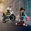Playmobil 72079 Polizei-Motorrad Set - 17 Teile mit 2 Figuren