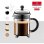 Caffettiera a stantuffo Bodum Chambord 0,5 L acciaio inox vetro borosilicato