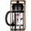 Cafetera manual Bodum Java 1 L en vidrio y acero inoxidable negro