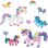 Kit de Manualidades Creativo Aquabeads Licornos Mágicos 1500 Perlas