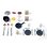 Cucina per Bambini Smoby Tefal Studio 360° con Modulo Sonoro e 27 Accessori
