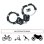 Candado manilla bici Master Lock Street Cuff acero cementado 35 cm 4 llaves