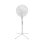 Ventilateur sur Pied Svan SVP401600O 40W Ø40cm 3 Vitesses Oscillant Blanc