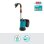 Pompe à eau de pluie Gardena 2000/2 18V P4A 2000 l/h 2,0 bar