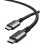 Cable USB-C a USB-C UGreen US567 Nylon Trenzado 1 m 60W 480 Mbps