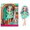 Bambola di Moda Rainbow High Be Dazzling Celine Turquoise 27-28 cm con capelli turquoise
