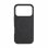 Funda para móvil Force Case Silicona Reforzada Mate Negra con MagSafe para iPhone 17 Pro