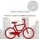 Candado de cadena Master Lock 90 cm funda nylon para bicicleta