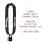 Candado de cadena Master Lock 90 cm funda nylon para bicicleta