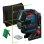 Nivelador láser Bosch Professional GCL 2-50 G Verde 2 Líneas 2 Puntos IP64