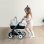 Puppenwagen Smoby 3 in 1 beige mit abnehmbarem Korb und umwandbarem Sitz
