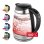 Wasserkocher Concept RK4120 1,7 L 2200 W Schwarz Edelstahl Glas