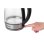 Wasserkocher Concept RK4120 1,7 L 2200 W Schwarz Edelstahl Glas