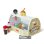 Bancone del Gelato in Legno Melissa & Doug - 28 Pezzi con Coni e Soldi di Gioco