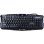 Teclado Marvo K636 membrana com fio LED QWERTY inglês USB gaming