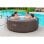 Spa gonflable carré Bestway Lay-Z-Spa Dominica Hydrojet Pro 7 places