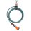 Gartenschlauch Spirale Gardena 7,5 m mit integriertem Halter und Anschlussset
