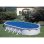 Cubierta solar para piscina Gre CPROV810 Oval 8,10 x 4,70 m Azul