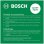 Laser livella Bosch Quigo Green Autolivellante ±4° Precisione ±0,6 mm/m Portata 12 m Filetto 1/4"