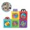 Cubos de Atividade Empiláveis VTech Baby 5 Peças Multicolor Animais Sensoriais