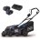 Decespargamma senza fili Scheppach BC-MP380-X 38 cm 2x20V